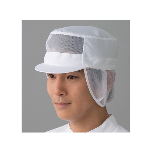 クリーンキャップ 白JA476C−01 M