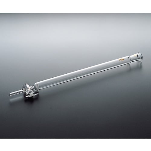 クロマト管 G1付ガラスコック付15−19透摺