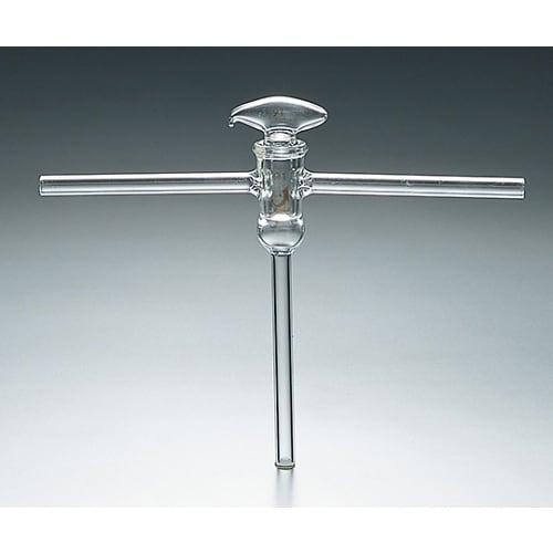 高真空T字コック 10mm