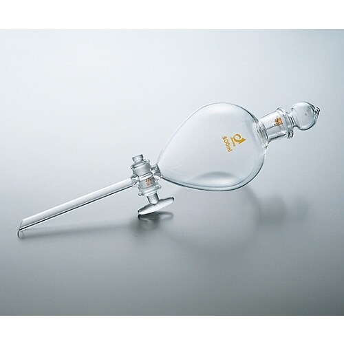 丸形分液ロート・茶 500mL