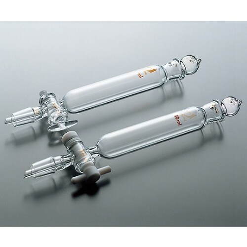 セミミクロ分液ロート(目盛無)20mL透明摺