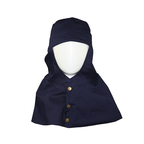 防炎頭巾(ツバ無し) ネイビー M