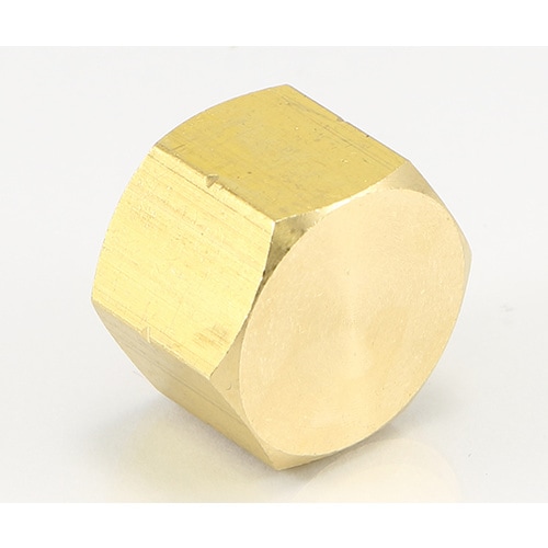 フィッティングネジ継手六角キャップC3604