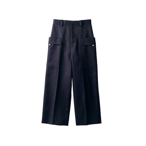 ベイカーパンツ ネイビー L
