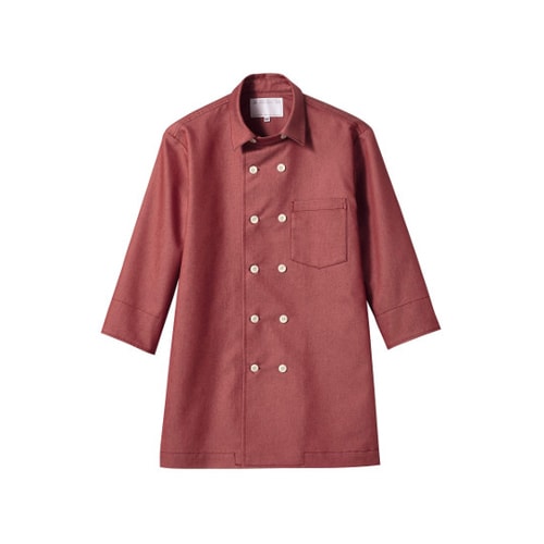 コックジャケット 7分袖 RD M
