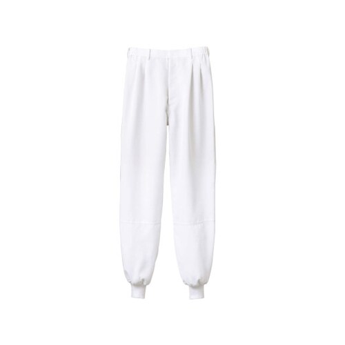 パンツ 白 エコ 裾フライス 6L
