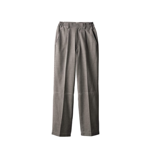 パンツ 千鳥格子 裾ネット付 S