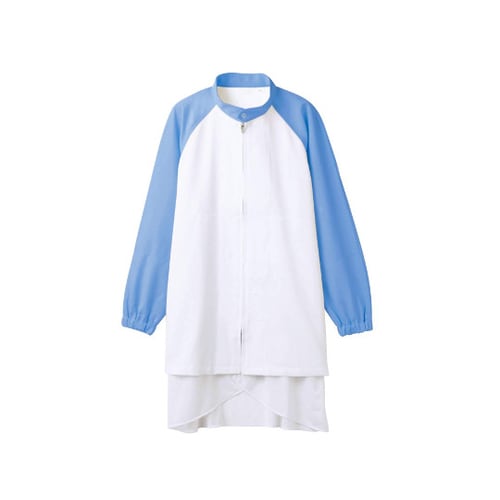 ブルゾン 長袖 白/BL エコ 6L