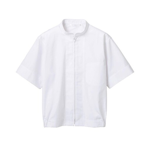 ジャンパー 半袖 白 SS 8−702