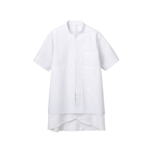 ブルゾン 半袖 白 SS 8−722