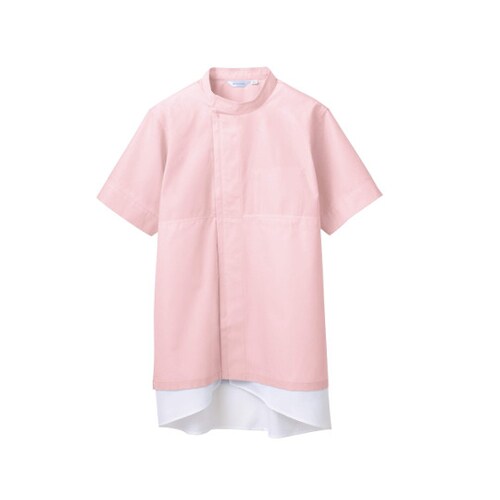 ブルゾン 半袖 ピンク 6L