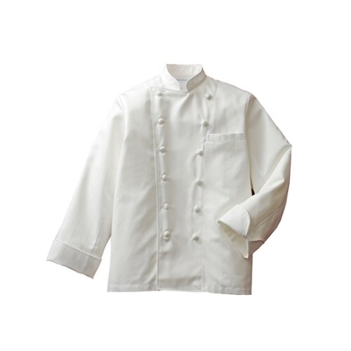 コックコート 男女兼用 長袖 白 6−701 L