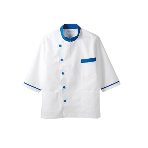 調理衣 男女兼用 7分袖 6−813 M