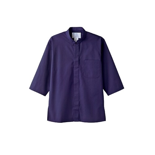 調理シャツ 男女兼用 7分袖 紺 2−237 3L