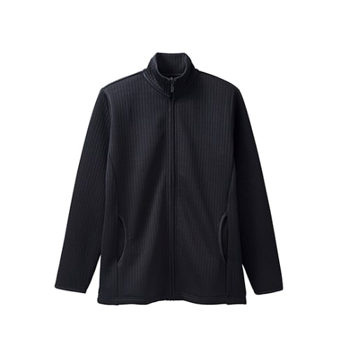 ブルゾン 男女兼用 長袖 黒 8−1011 S