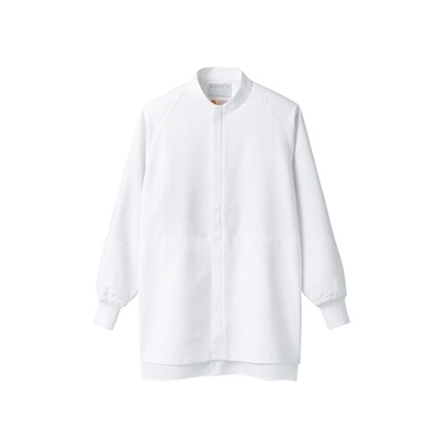 ブルゾン 男女兼用 長袖 白 エコ CB L