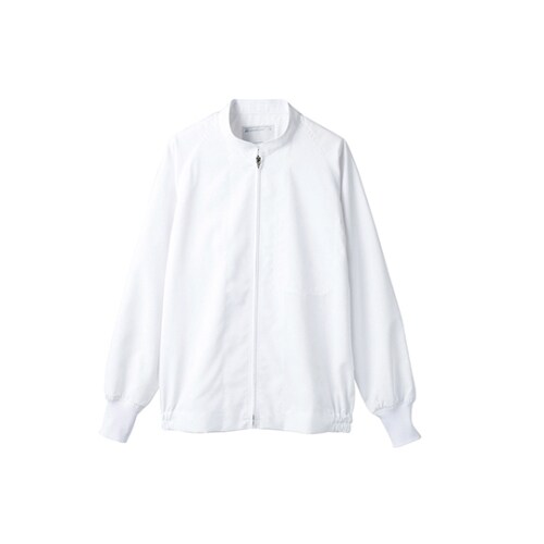 ジャンパー 男女兼用 長袖 白 エコ LL