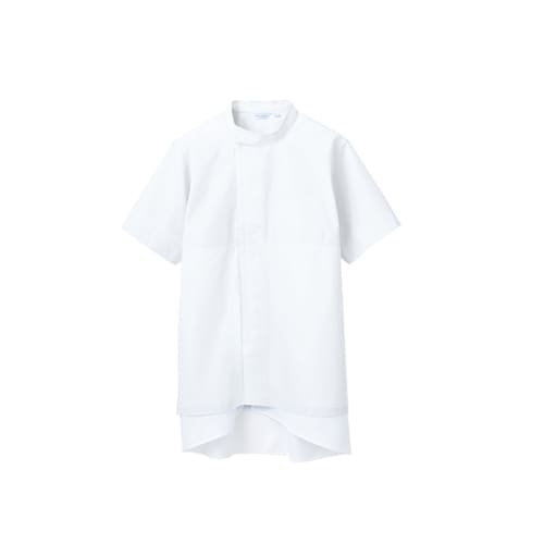 ブルゾン 男女兼用 半袖 白 8−732 5L