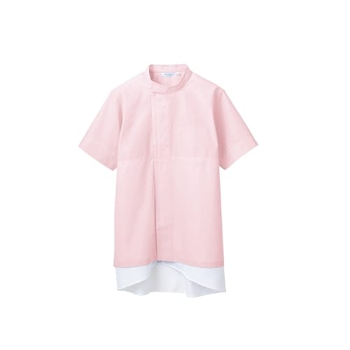 ブルゾン 男女兼用 半袖 ピンク 8−736 S
