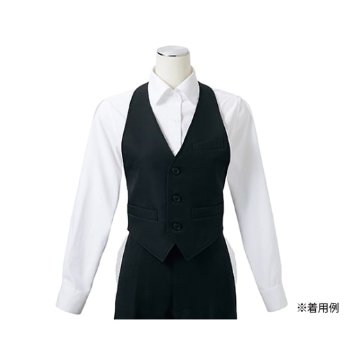 カマーベスト 男女兼用 黒 GS6581−1 S