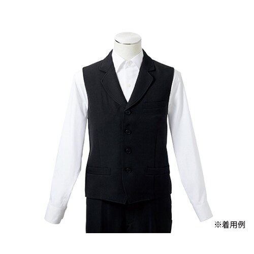 ベスト メンズ 黒 GS6961−1 3L