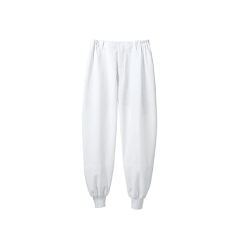 パンツ男女兼用ノータック白 SD7701−2 S