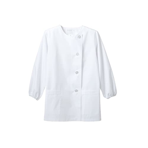 調理衣 レディス 長袖 白 1−021 4L