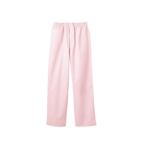 パンツ 男女兼用ピンク裾インナー付7−593 LL
