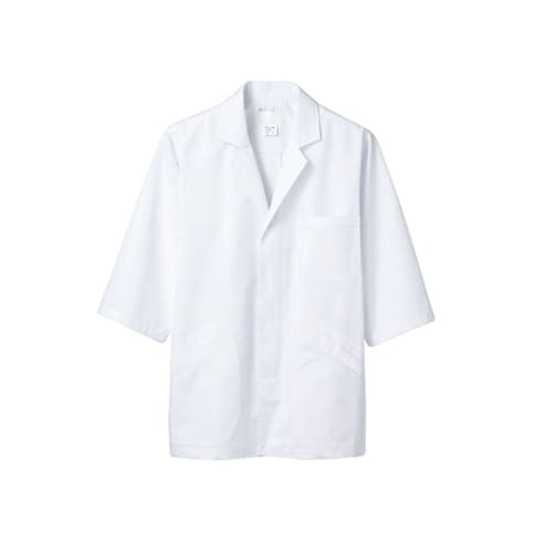 男子調理衣 七分袖 白 1−607 3L
