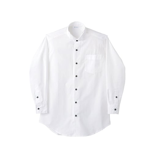 ウイングカラーシャツ長袖白 BS2561−2 LL