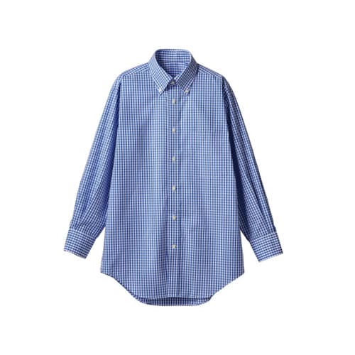 シャツ 長袖 BLチェック 4L