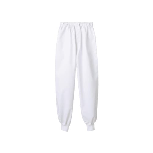 パンツ 白 裾フライス SS