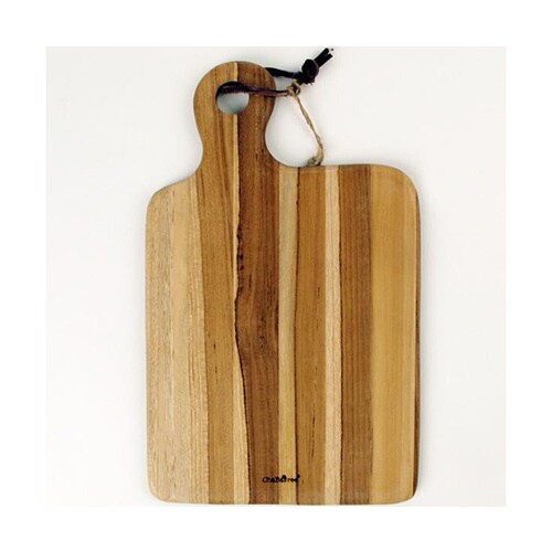 ライラ サービングボード レクタングル M 革紐付