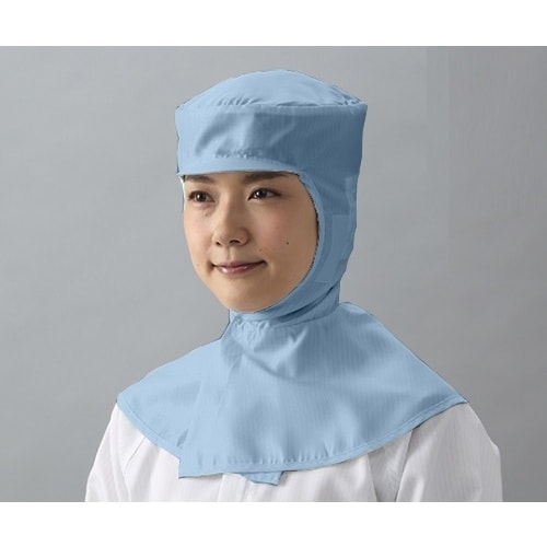 CB4047−2ツバ付フード M 青