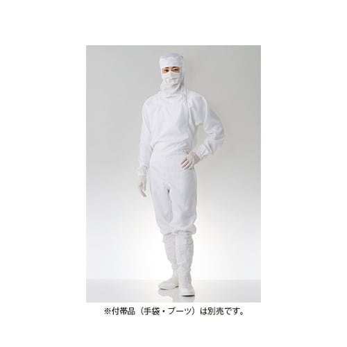 フード一体続服 白FC143C−01 S