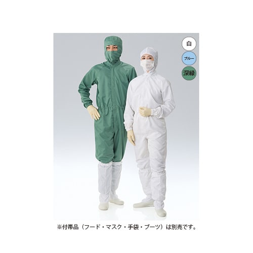 防塵ツナギ服 白FD173C−01 L