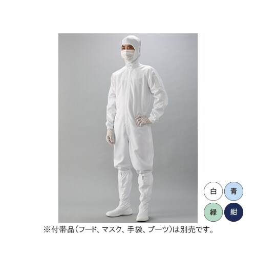 CJ1032−1男女兼用続服 LL 白