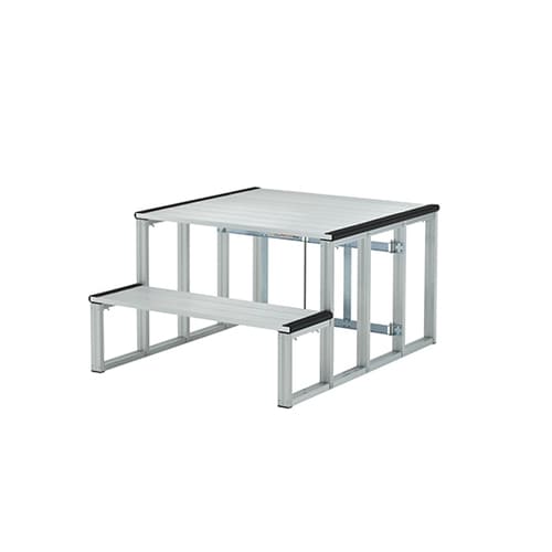 折りたたみ式アルミ製朝礼台 L AL−CL