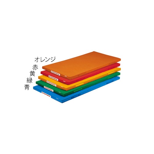 軽量カラーマット 90×180×5cm 赤