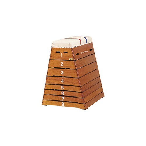 とび箱 中型 8段(指導ライン入)