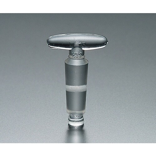 TSコック栓(三方用) 15/35透明摺