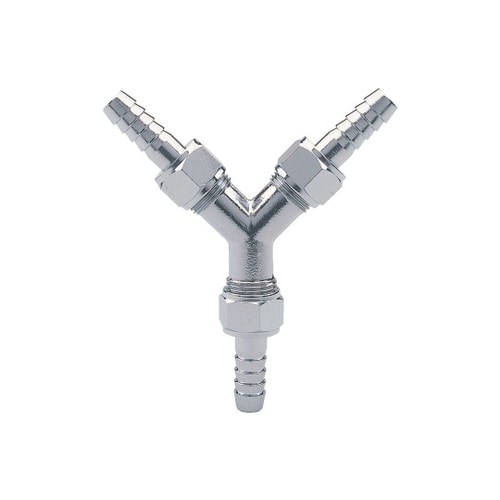 Y型ホースジョイント(メッキ付) φ10.5