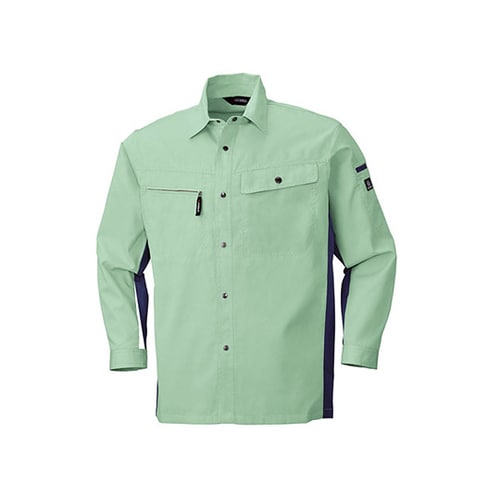 長袖シャツ GN×GR 6655−23−L