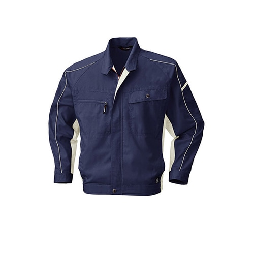 長袖ジャケット グレー 6657−58−LL