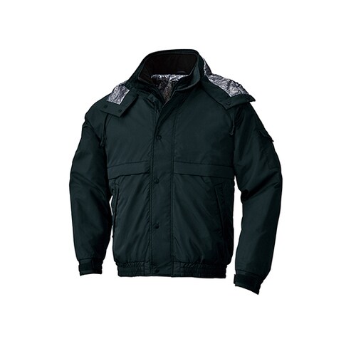 長袖ジャンパー ブラック 8386−70−L