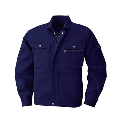 長袖ジャケット ネイビー 856−56−EL