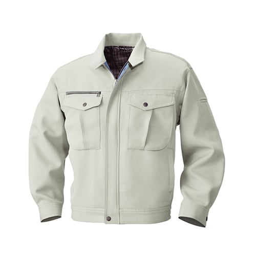 長袖ジャケット グレー 866−61−LL