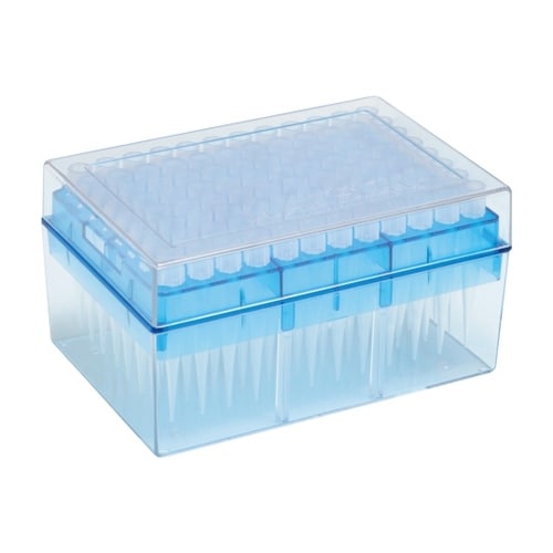 300μL チップ クリア システムラック 滅菌