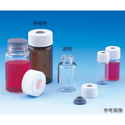 ガスクロバイアル 茶褐色 203242