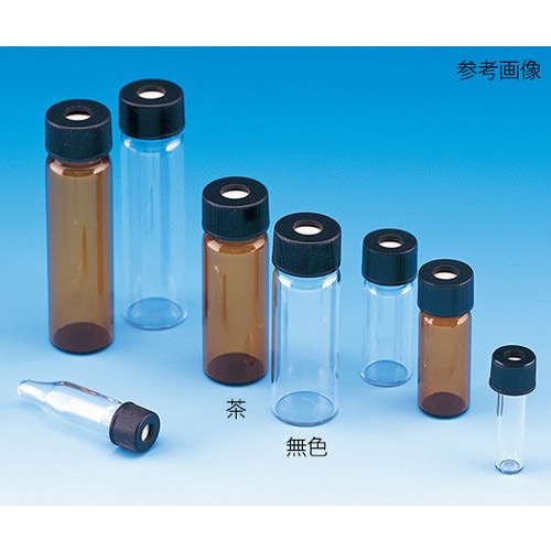 シリンジバイアル・蓋(黒)・パッキン255024